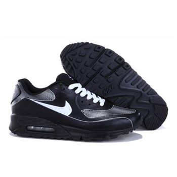 Nike Air Max 90 Men Black Gray Running Shoes Reduced